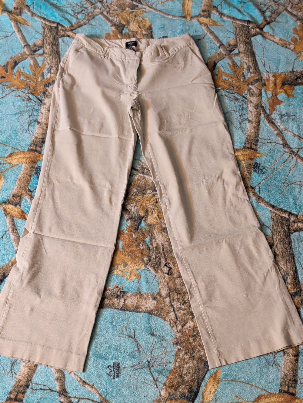 Wyze Beige Wide-Leg Jeans for Women